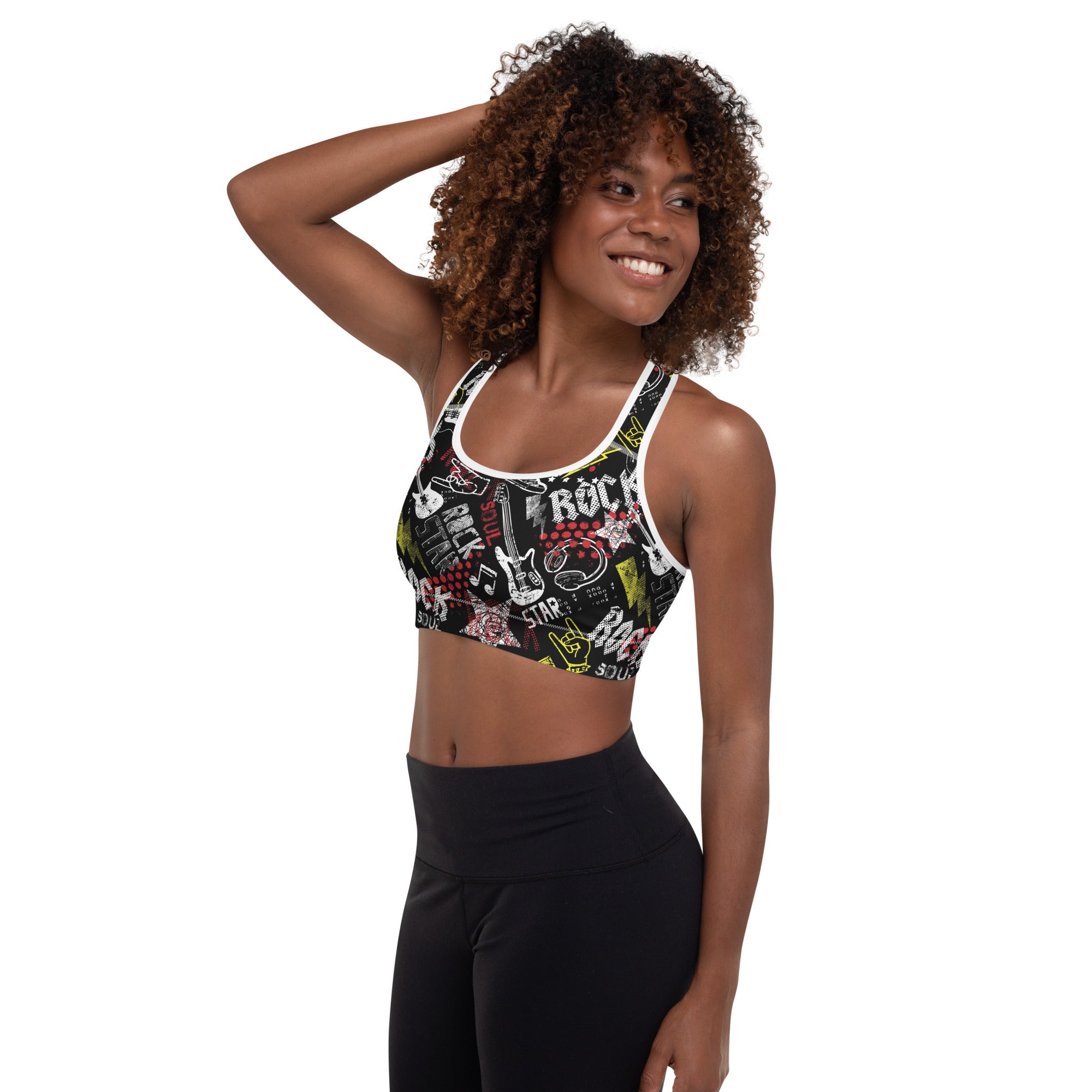 I Wanna Rock Sports Bra
